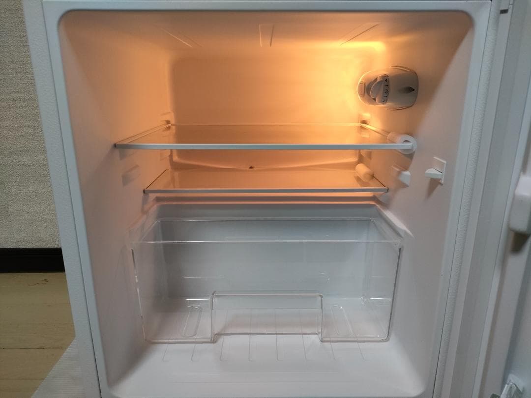 アドアプス 2ドア冷凍・冷蔵庫 LZK-87-WH 87L 2022年製