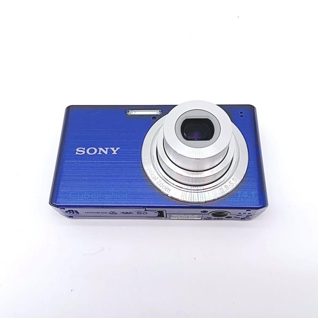 SONY Cyber-shot DSC-W610 コンデジ ブルー ソニー