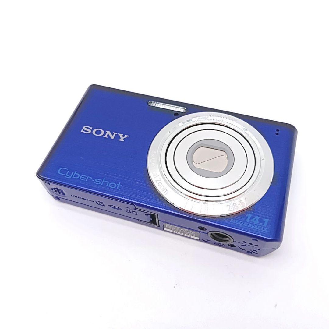 SONY Cyber-shot DSC-W610 コンデジ ブルー ソニー