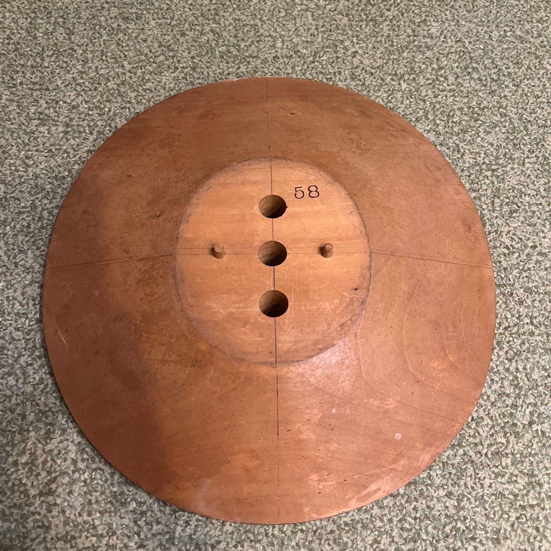 帽子　木型　下りブリム　58cm