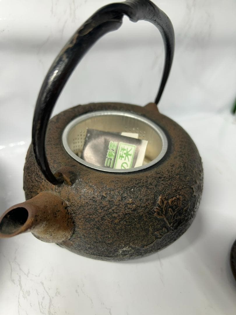 南部鉄器 鋳鉄製 鉄瓶 5個 セット まとめ売り 作者不明 茶道具 詳細不明