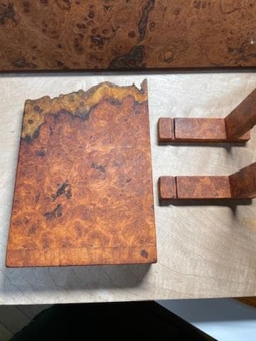 【Kentaro-papa　花梨紅白　立て掛け　ペントレイ（５本用）】