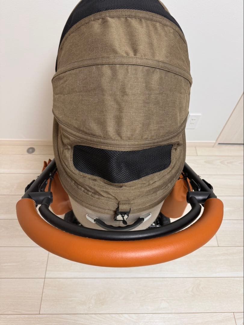 AIRBUGGY エアバギー ペットカート DOME3 ラージ カカオ 美品