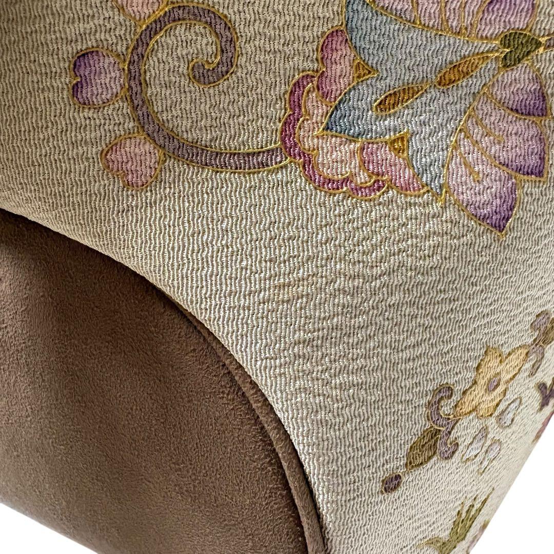 岡重　オカジマ　OKAJIMA 和装　像柄　2way ショルダーバッグ　ポーチ付