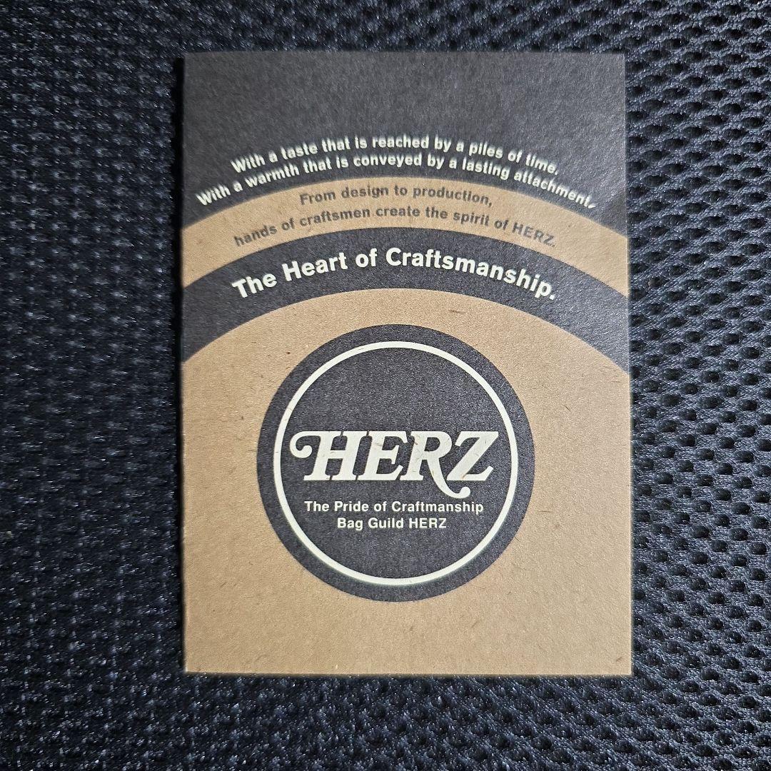 HERZ ヘルツ⭐ソフトダレスバッグ 本革 キャメル 鍵付き