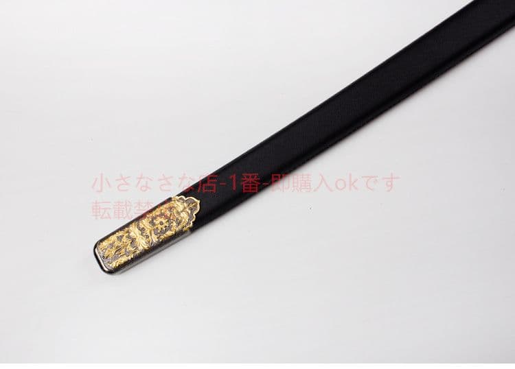 黒の指揮剣  古兵器 武具 刀装具 日本刀 模造刀 居合刀