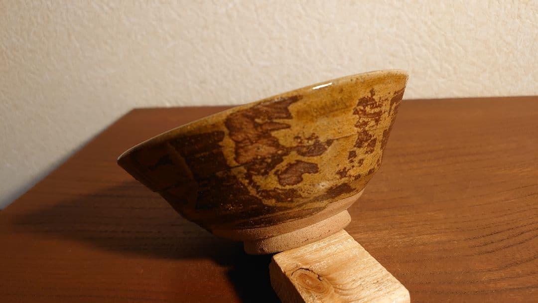 黄瀬戸　抹茶碗　茶道具　菓子鉢　蔵出し　アンティーク抹茶碗　１客