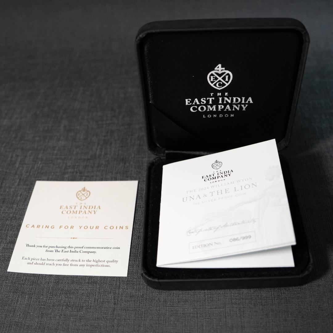 2024 ウナとライオン 1オンス 銀貨 NGC PF70UC セントヘレナ