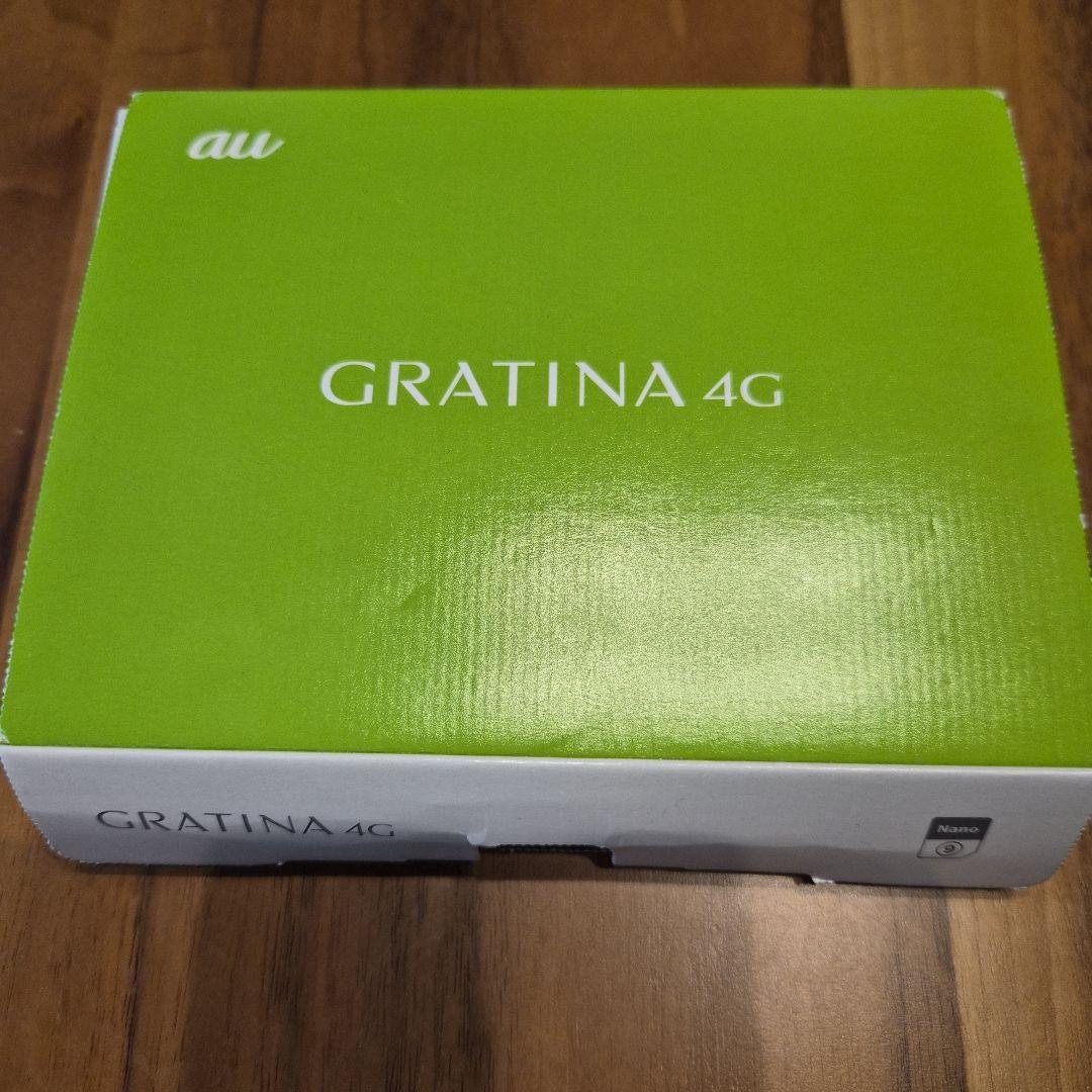 新品未使用 SIMフリー au GRATINA 4G KYF31 グリーン