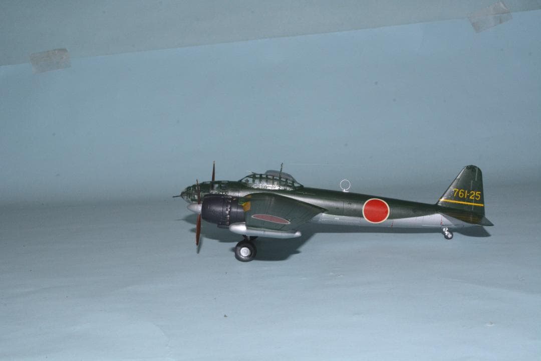 [完成品]1/72スケール　日本海軍　陸上爆撃機『銀河』11型