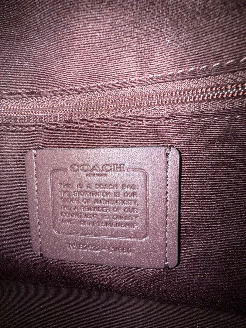 【xw2154 】COACH ローアンラージサッチェルバッグ