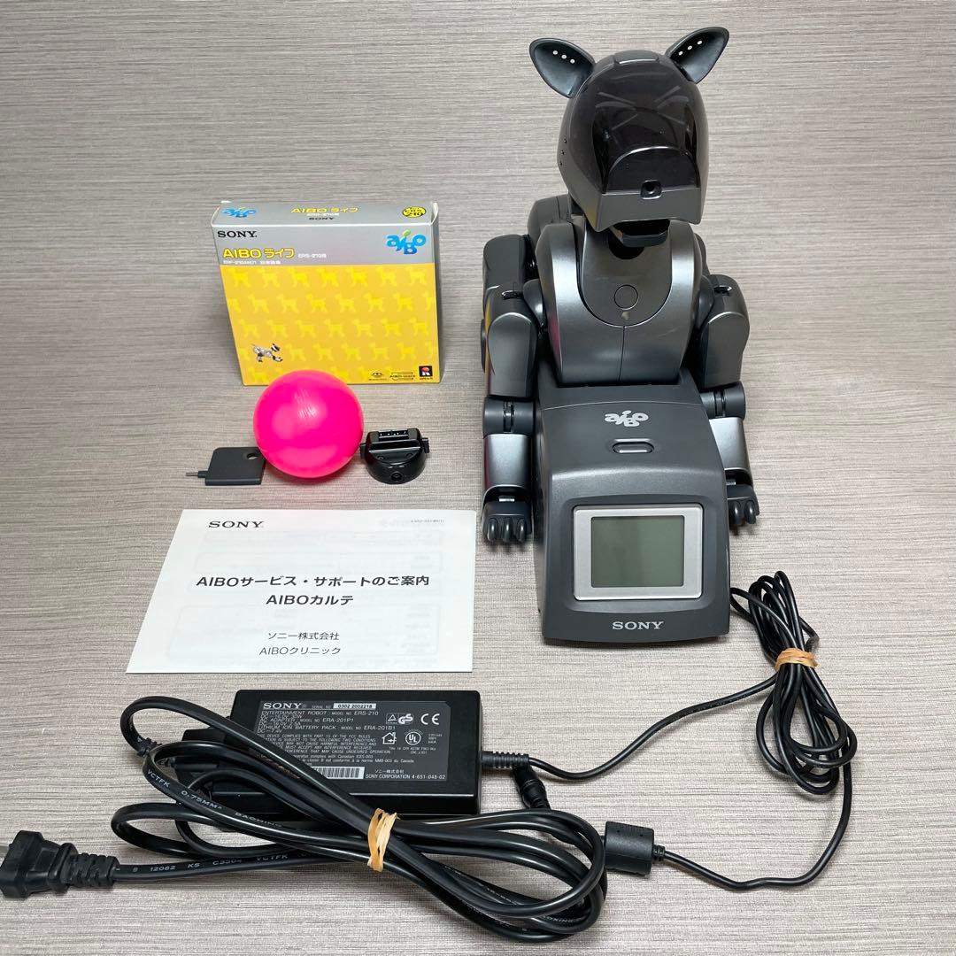 ソニーSONY エンターテイメントロボットアイボAIBO ERS-210ブラック