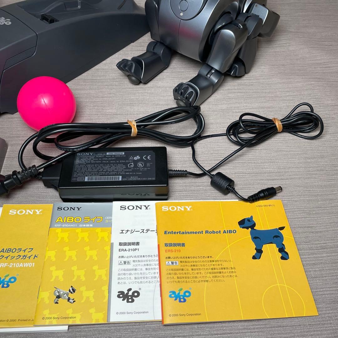 ソニーSONY エンターテイメントロボットアイボAIBO ERS-210ブラック