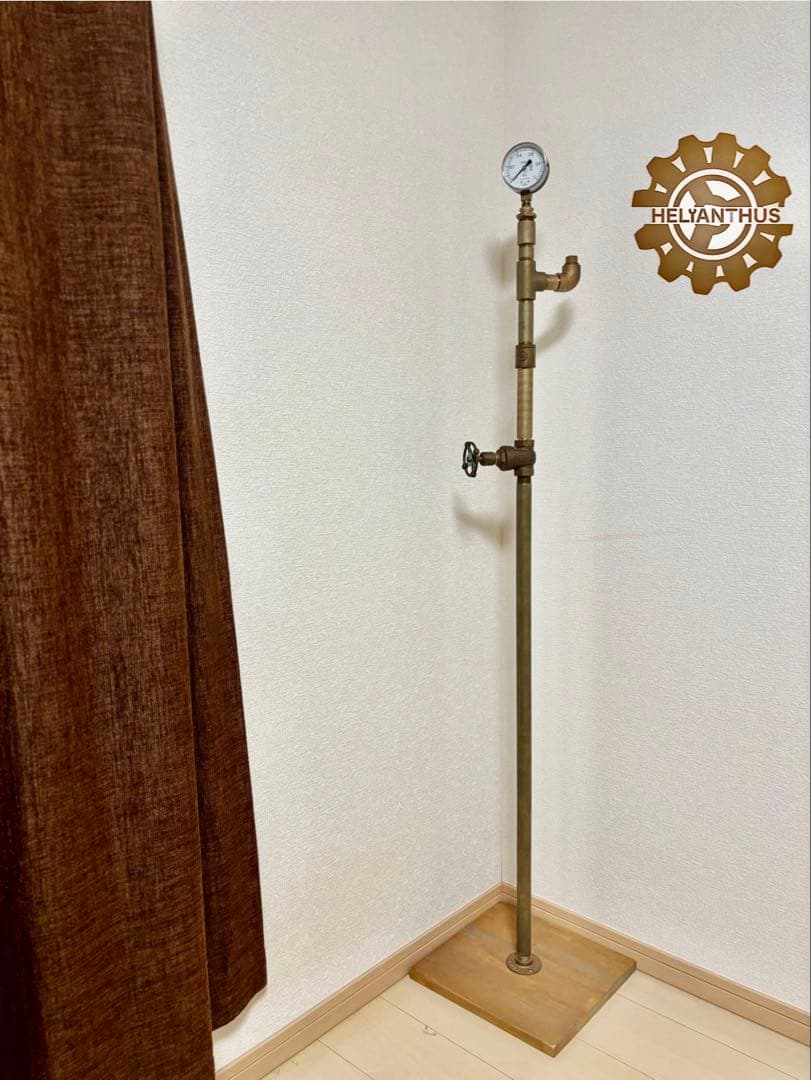 ☆一点物☆ インダストリアル　ポールハンガー　ハンガーラック