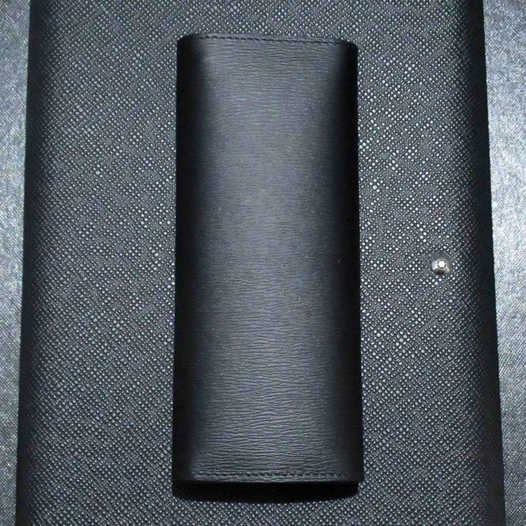 モンブラン ペンケース ペンポーチ 4810 ブラック 2本用 129259