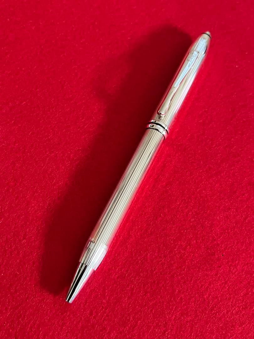 クロスボールペン タウンゼント★スターリングシルバー★❗️極美品‼️