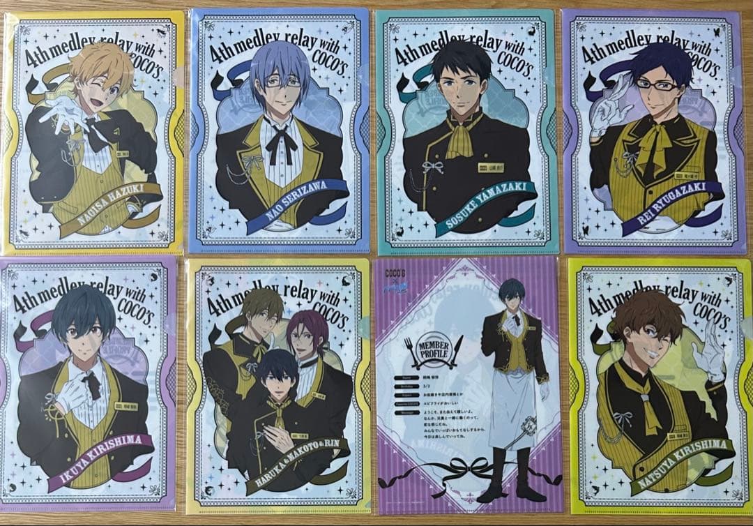 Free! ハイスピード　クリアファイル まとめ売り　100枚セット