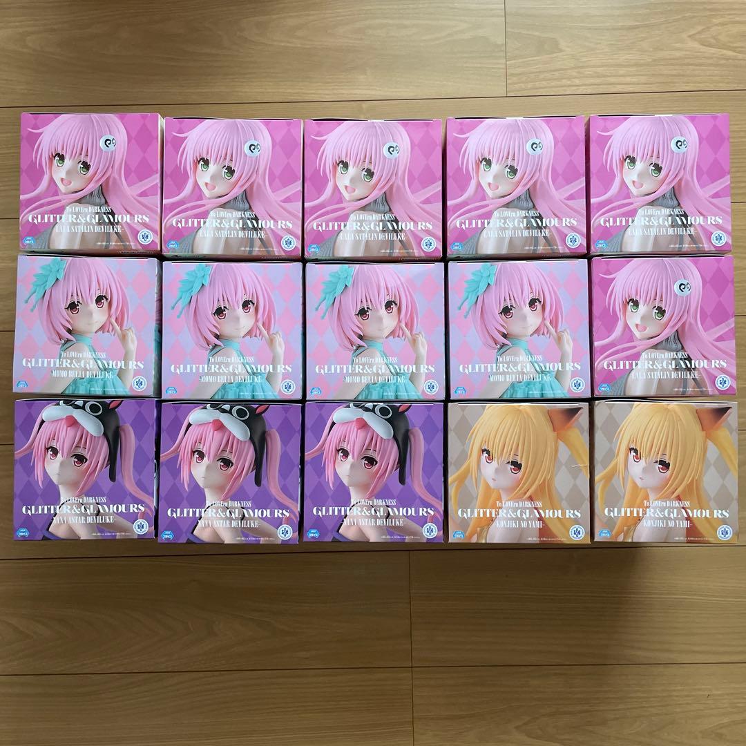 ToLOVEる　フィギュア　とらぶる　グリッターグラマラス　グリグラ　まとめ売り