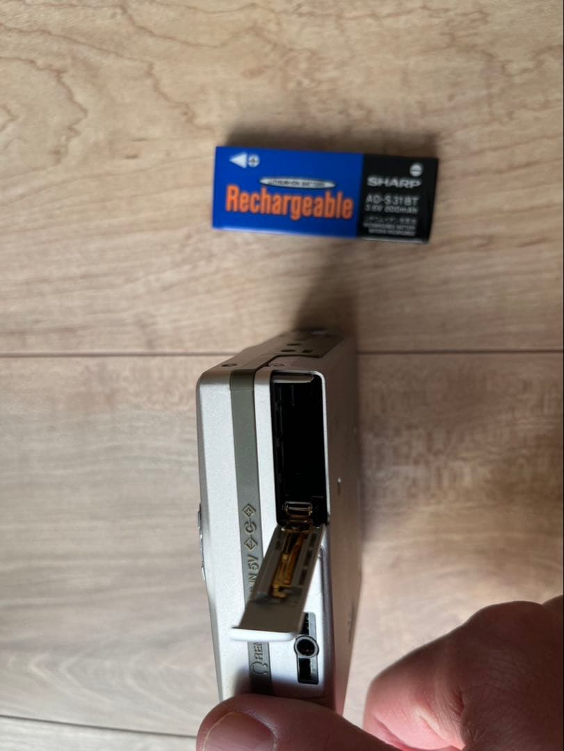 SHARP MD-S722 ポータブルMDプレーヤー　レコーダー