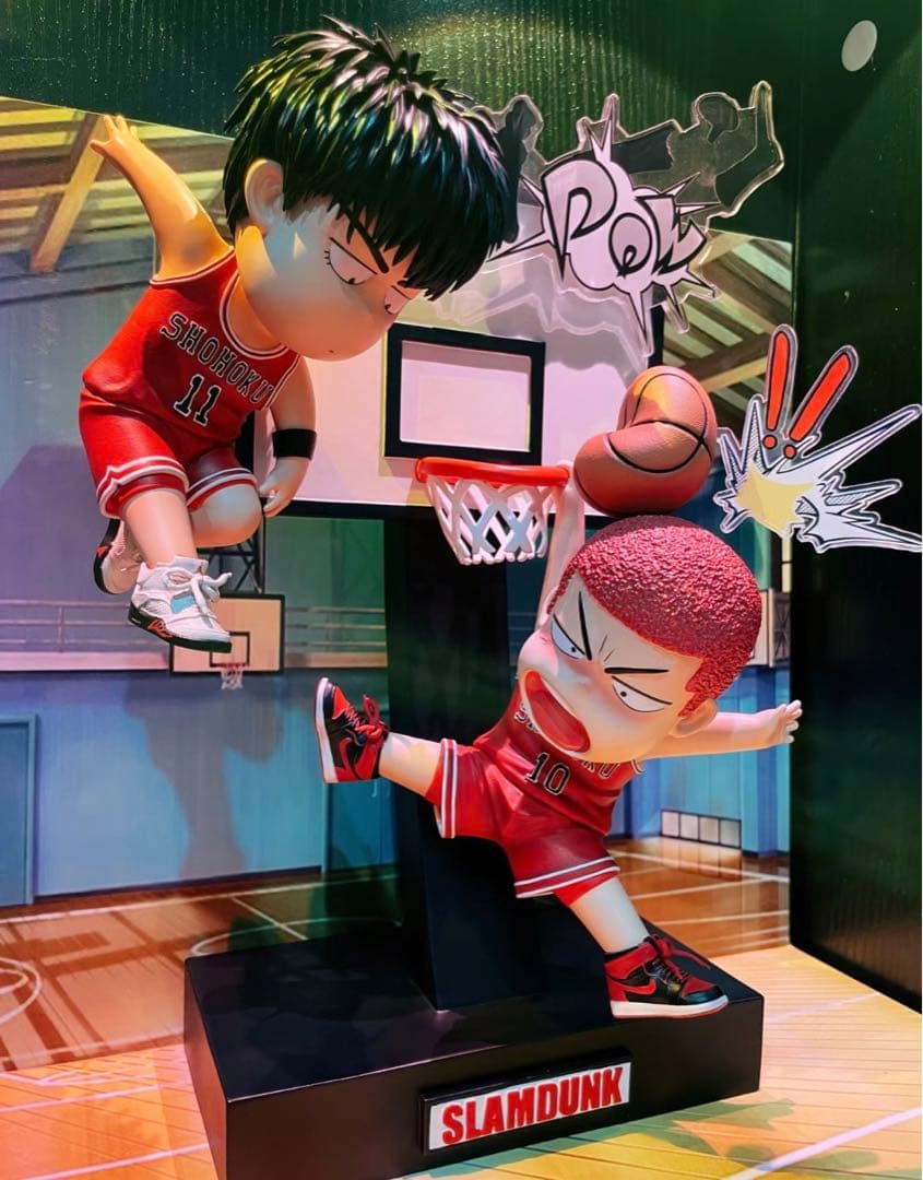 SLAMDUNK 桜木花道 流川楓 世紀 ガレージキット ガレキ スタチュー③