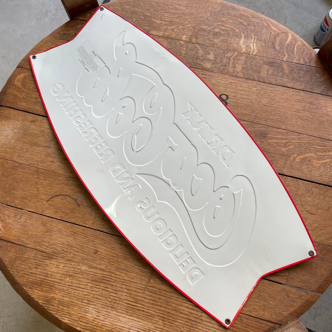 90's 店舗什器 コカコーラ Coca Cola メタルサイン 看板 蚤の市