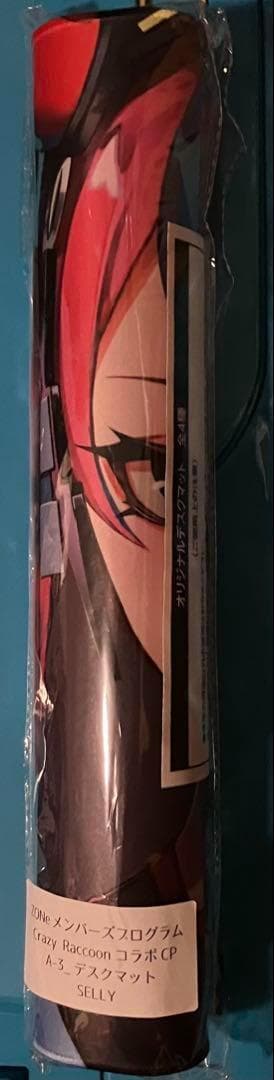 限定品：ZONe×CRAZY RACCOON コラボデスクマット selly