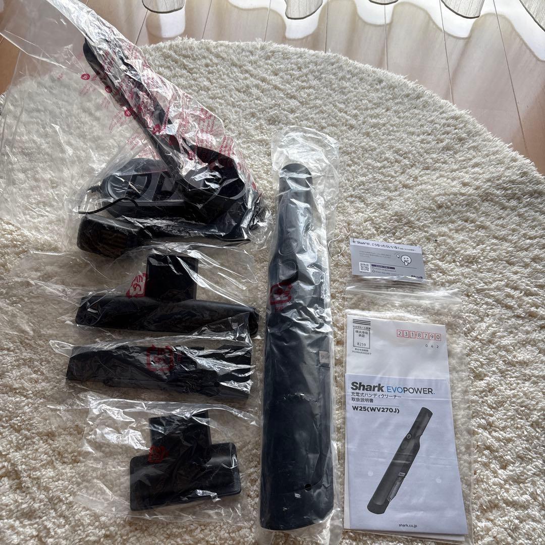 Shark EVOPOWER 充電式ハンディクリーナー W25(WV270J)