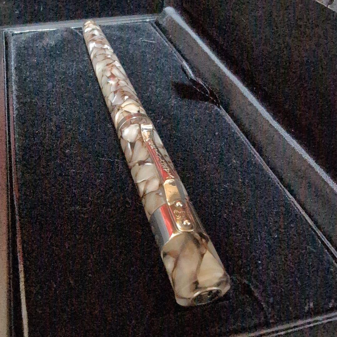 【希少♪】 ヤード・オ・レッド YARD・O・LED 万年筆 パールアストリア