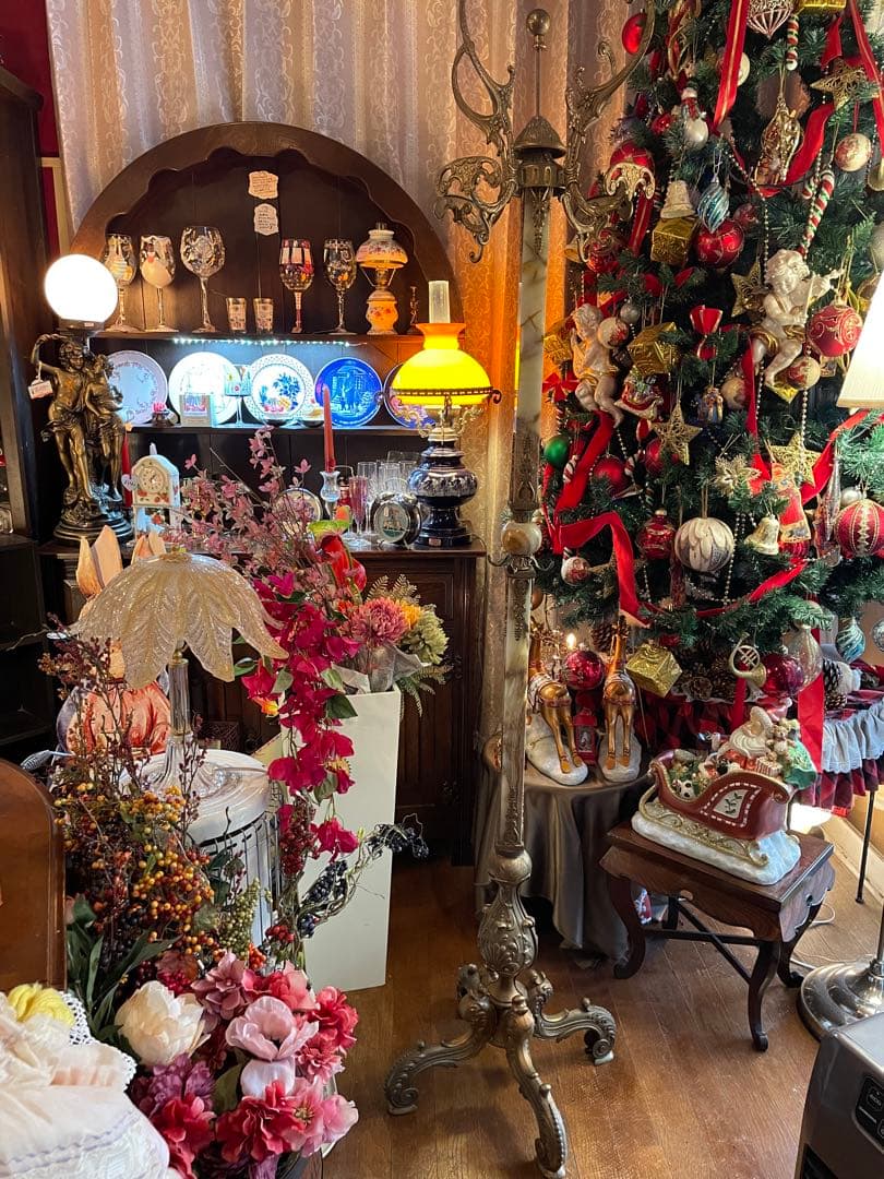 大理石 真鍮　ハンガーラック　コートハンガー