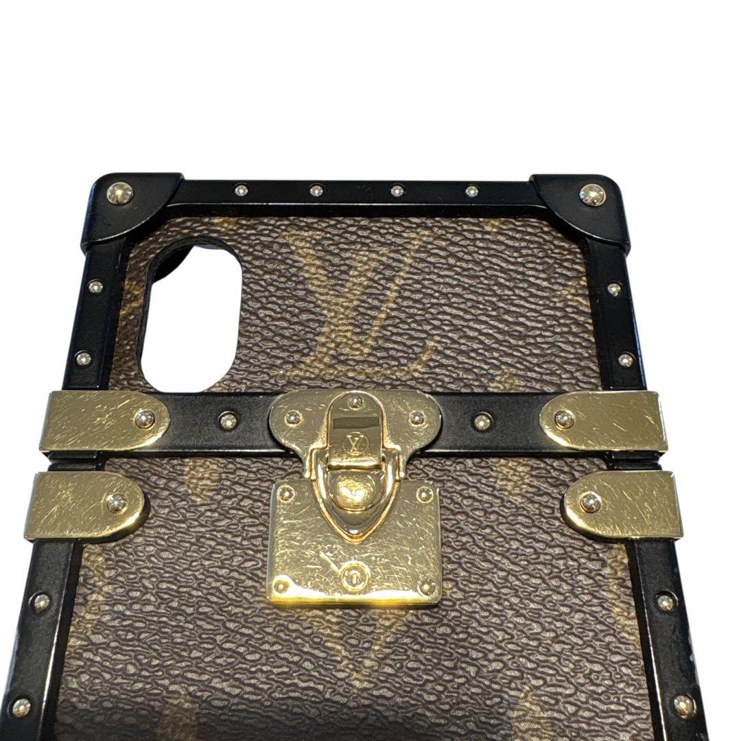 ［極美品］ヴィトン　iPhone X ケース アイトランク