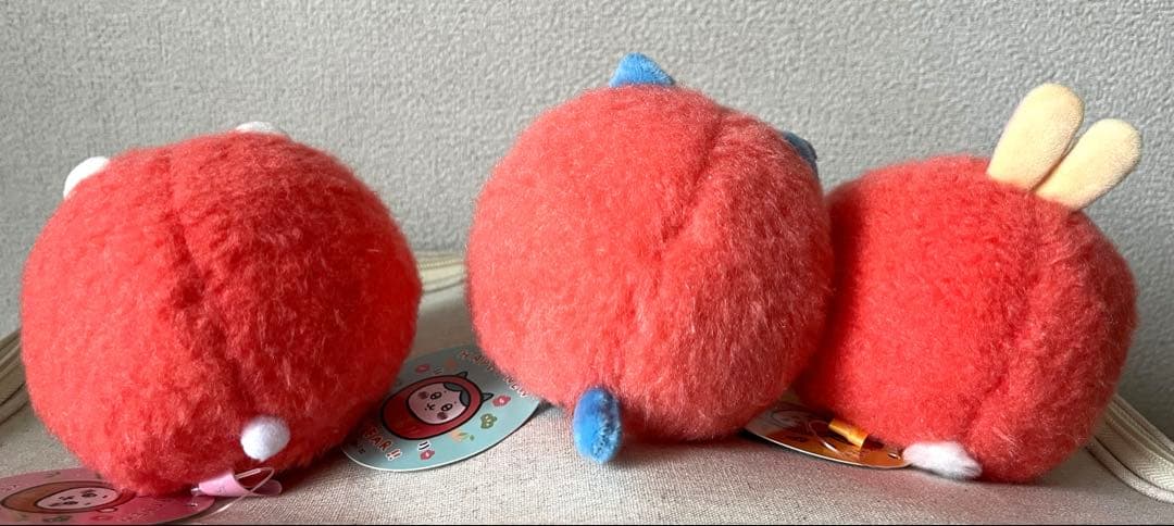 ちいかわ　だるまになっちゃった！ぬいぐるみ　ちいかわ　ハチワレ　うさぎ