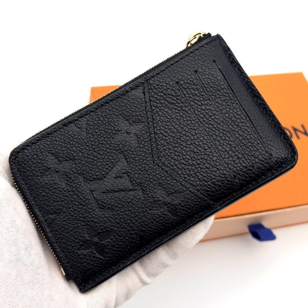 ✨️最高級美品✨️ルイヴィトン アンプラント レクトヴェルソ 黒 財布