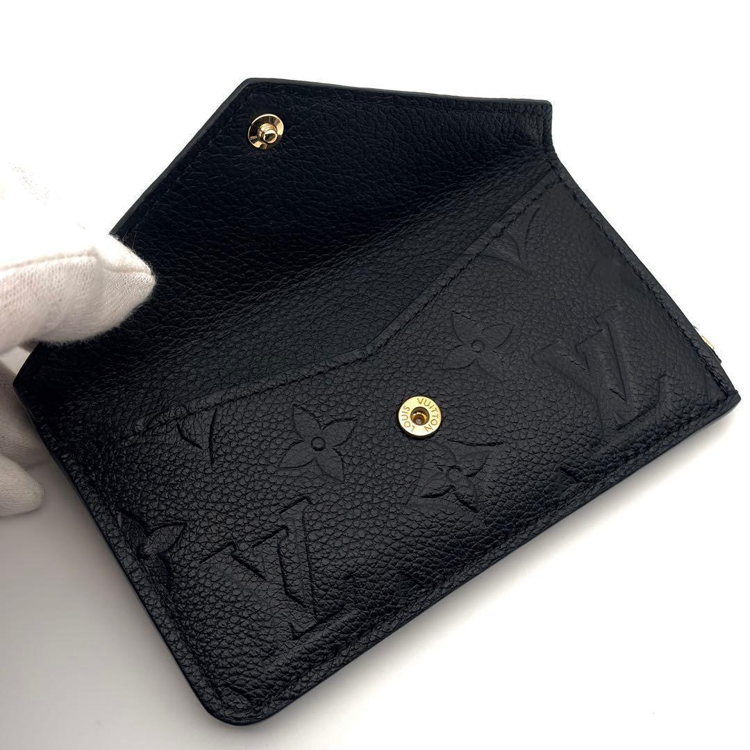 ✨️最高級美品✨️ルイヴィトン アンプラント レクトヴェルソ 黒 財布