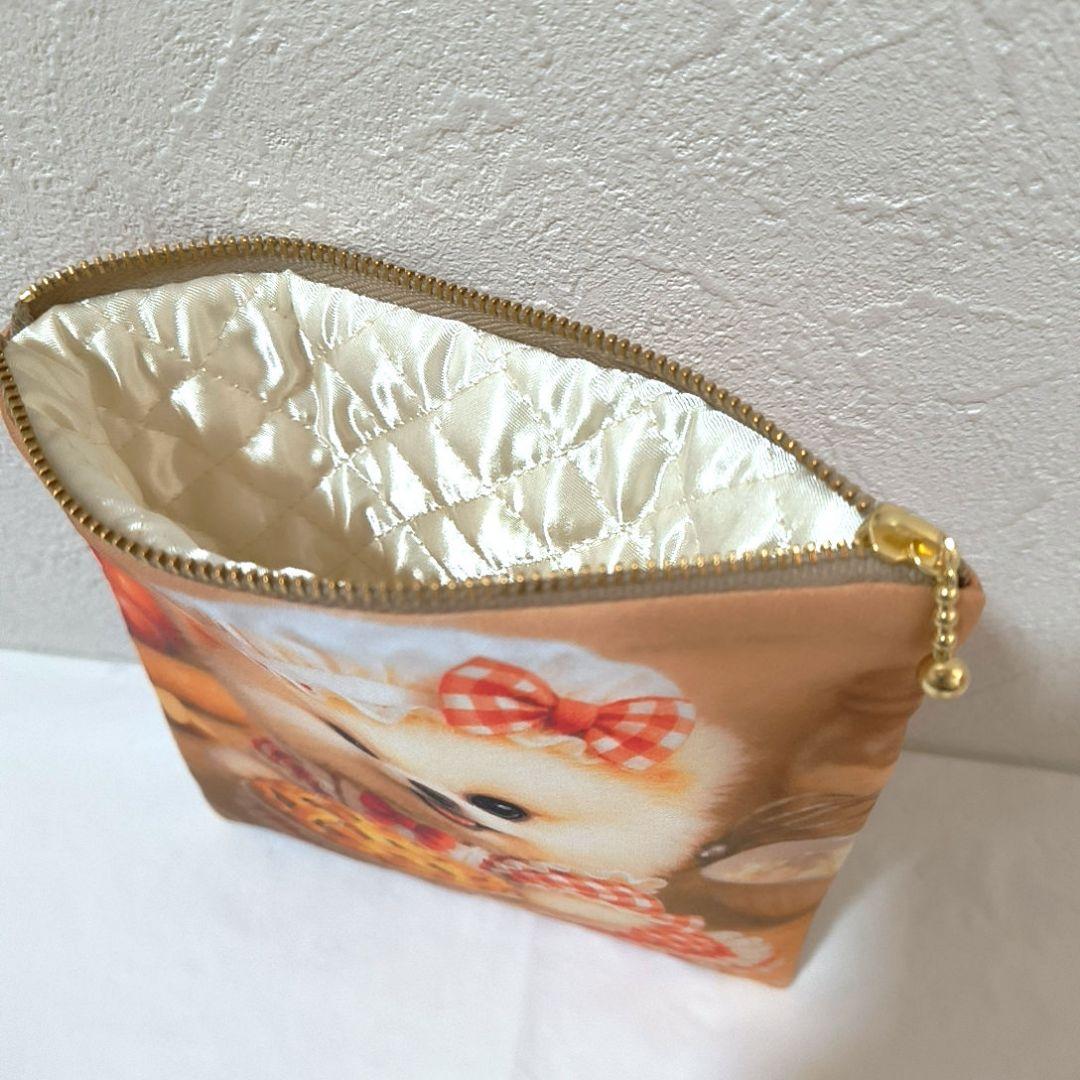 Yourelia様】ハンドメイドオーダー★犬　女の子★巾着バッグ&ポーチ　5点