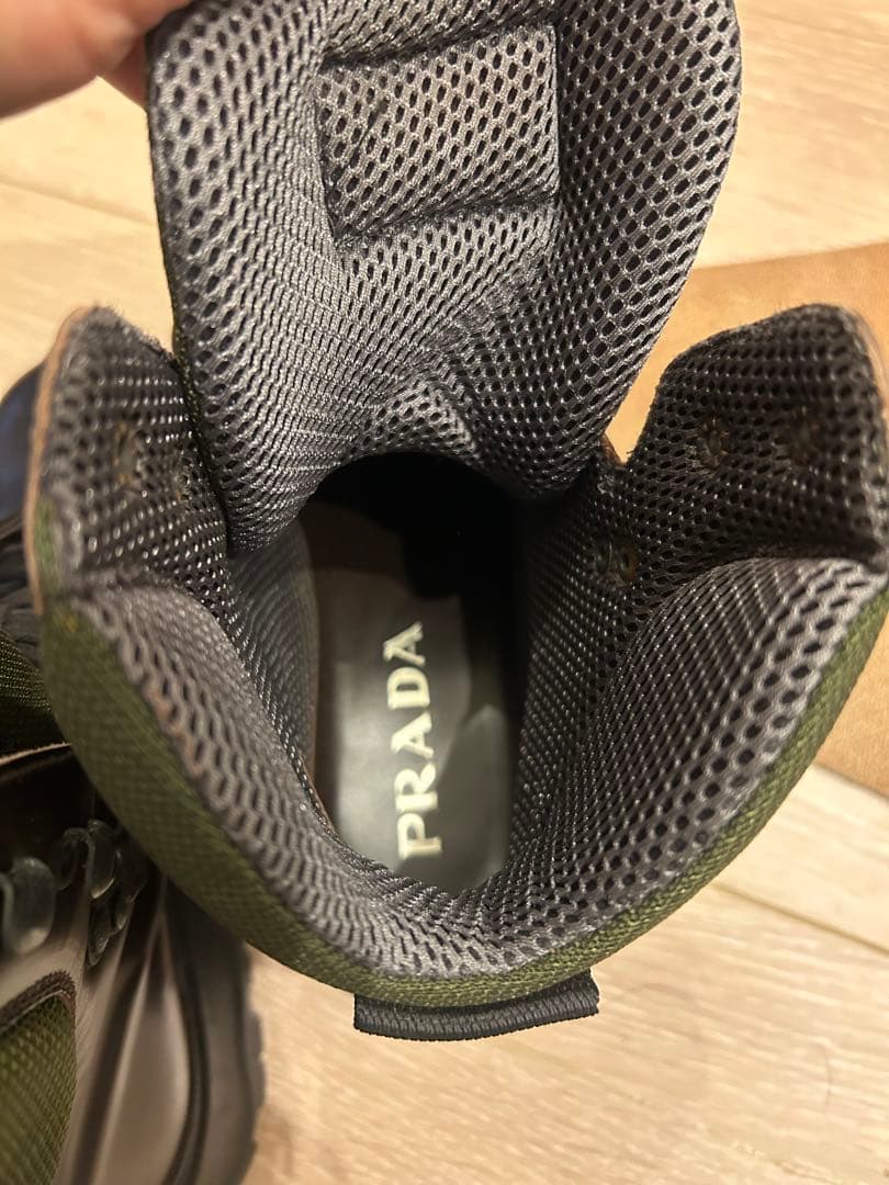 PRADA ミリタリーブーツ ビブラムソール　23センチ