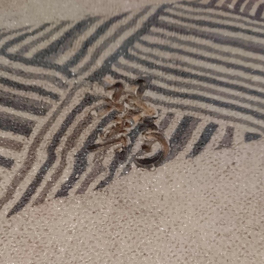 初代 双鶴 作 練込 皿