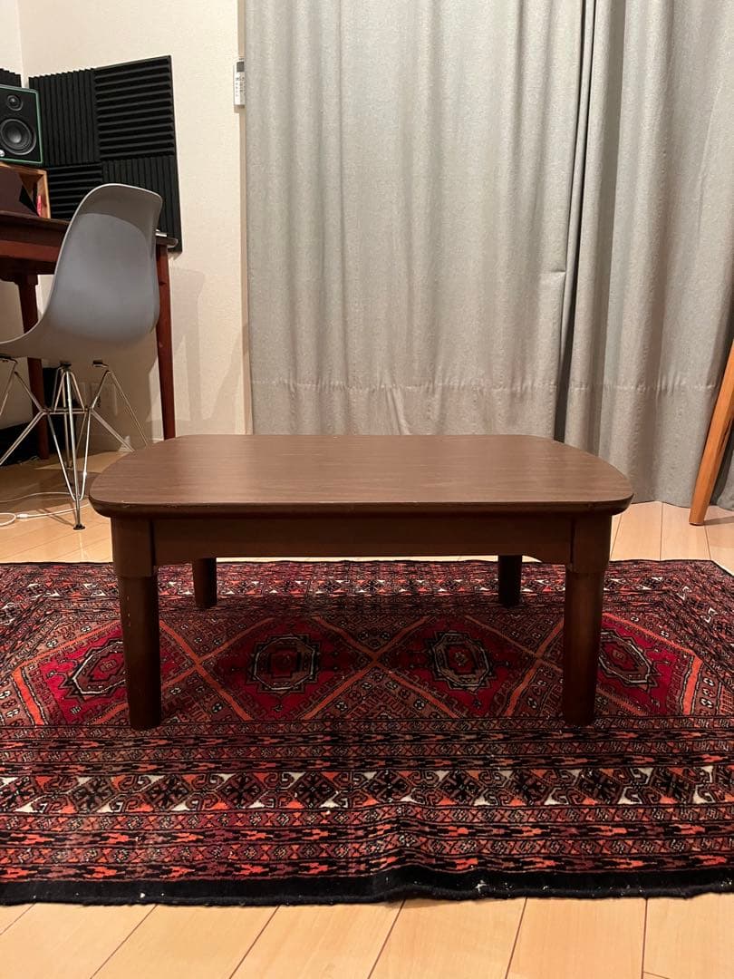 アンティーク ローテーブル チーク材 70年代製