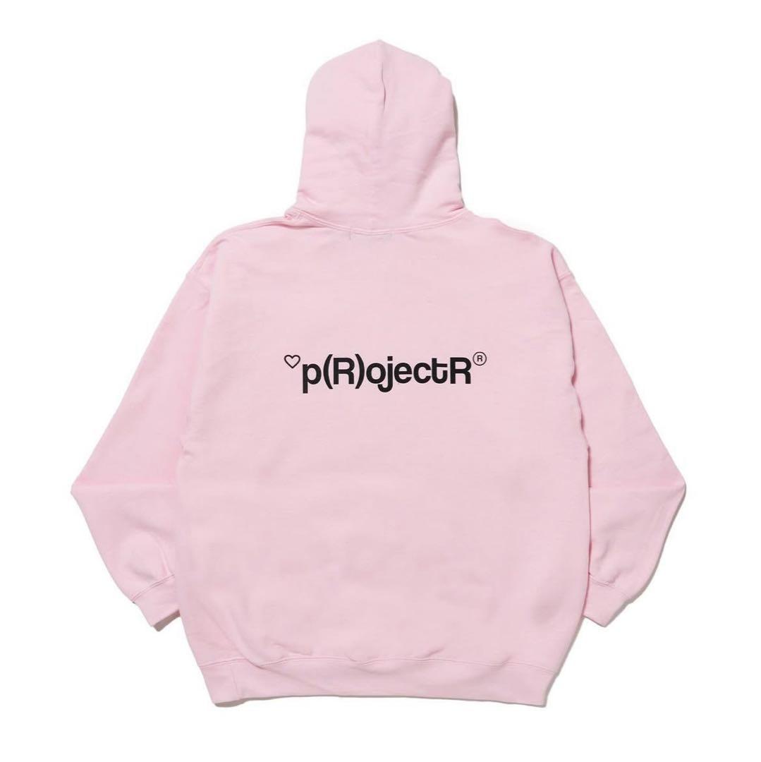 *p(R)ojectR®バレンタインロゴパーカー　Lサイズ