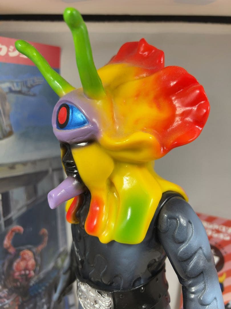 仮面ライダー　ドクダリアン　東映レトロソフビコレクション　キングサイズ