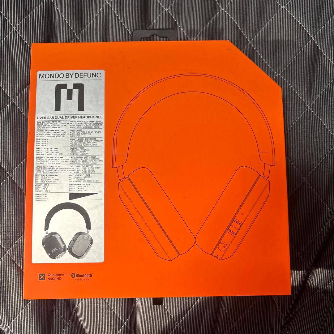Mondo by Defunc オーバーイヤーヘッドホン