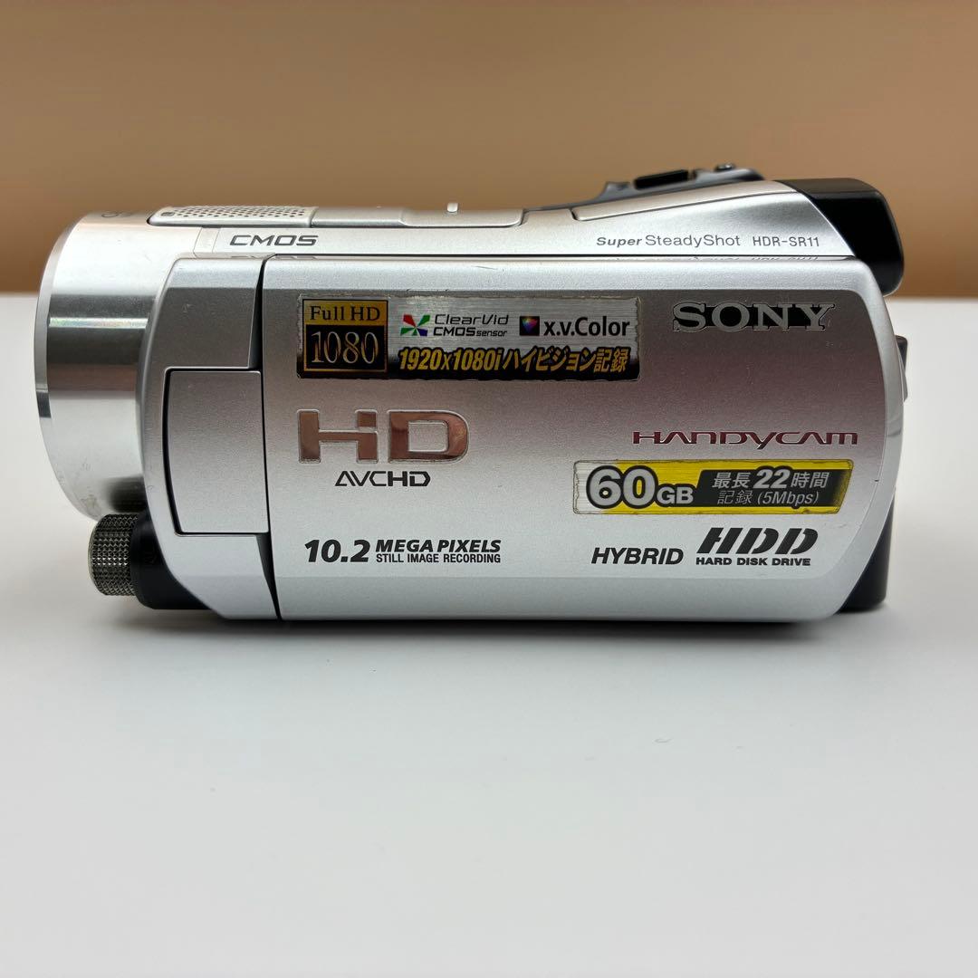 【美品】SONY ハンディカム HDR-SR11 フルHD 動作品 ソニー