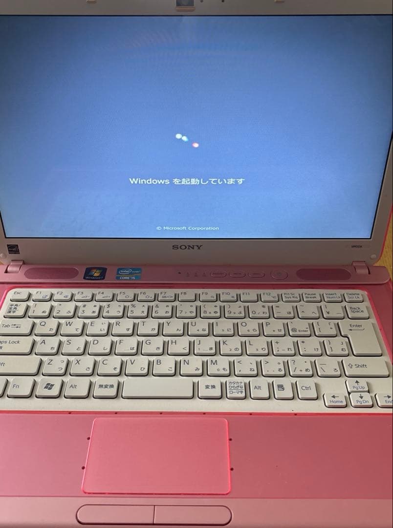 SONY VAIO PCG-61813N ノートPC ノートパソコン　ピンク
