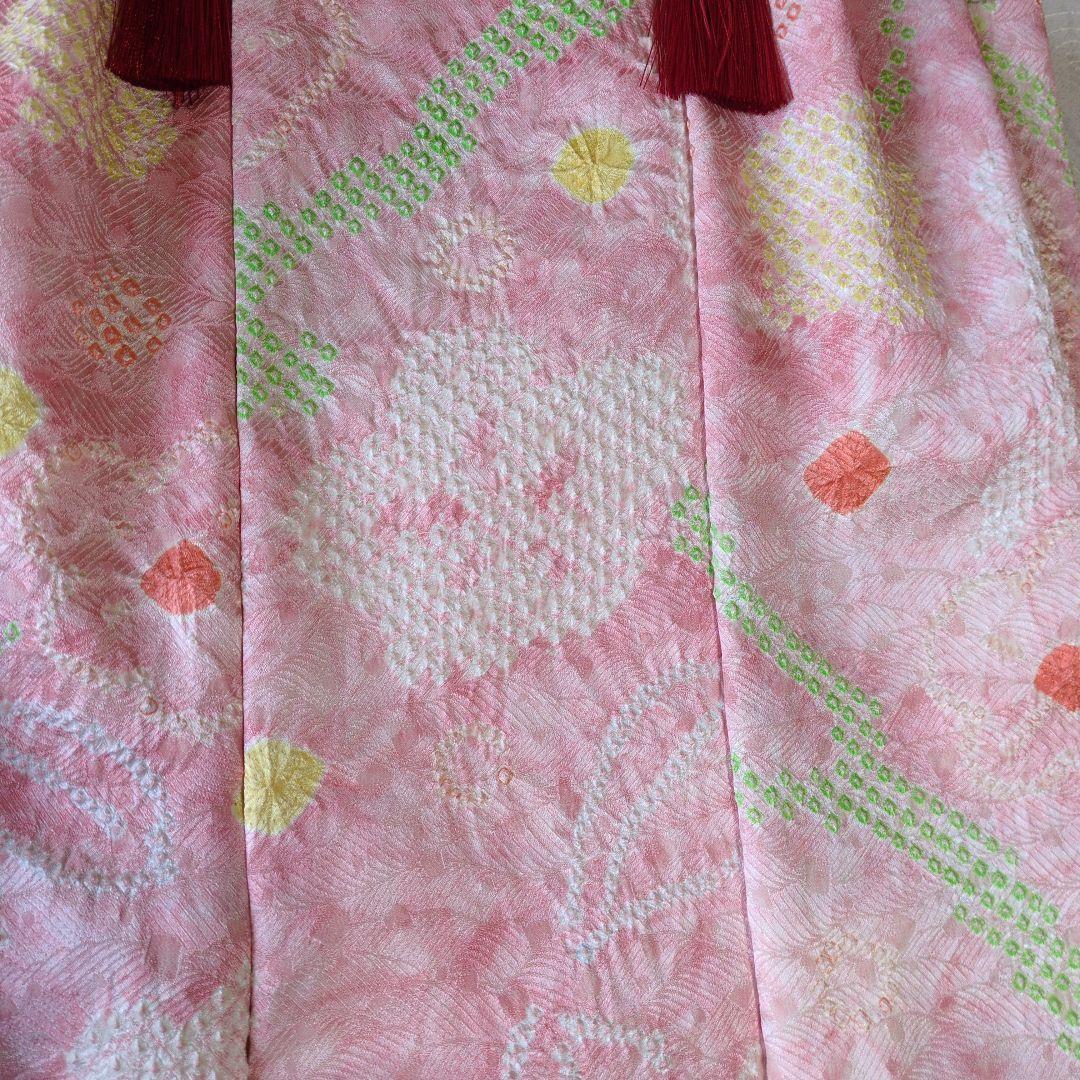 七五三３歳女の子正絹の被布（中綿無し）