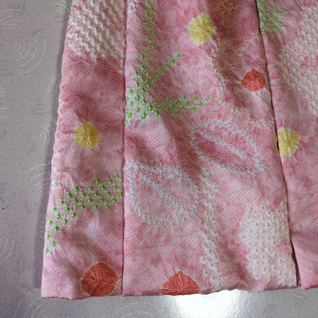 七五三３歳女の子正絹の被布（中綿無し）