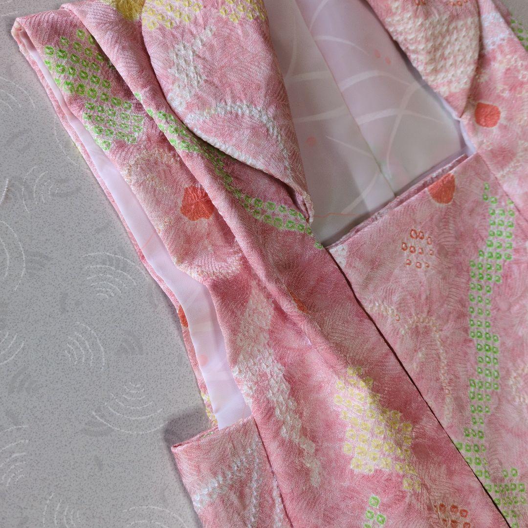 七五三３歳女の子正絹の被布（中綿無し）