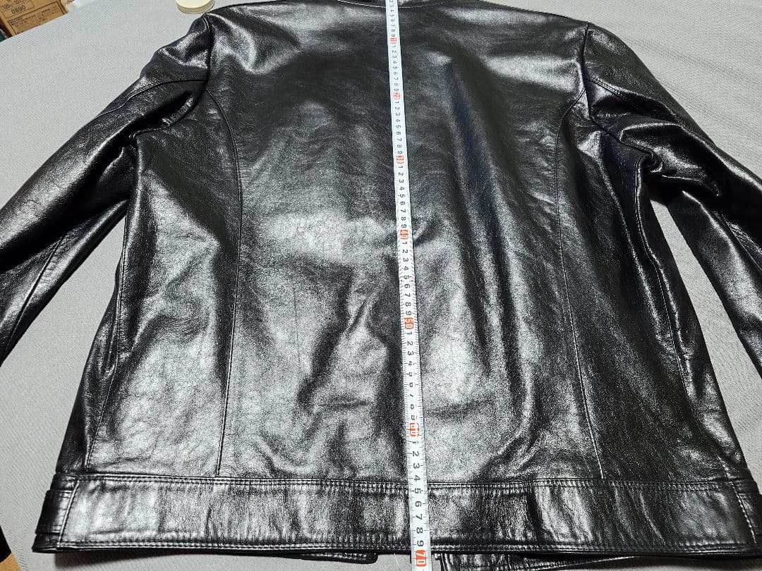 BROTINI シングルライダースジャケット NERO 54/XXL