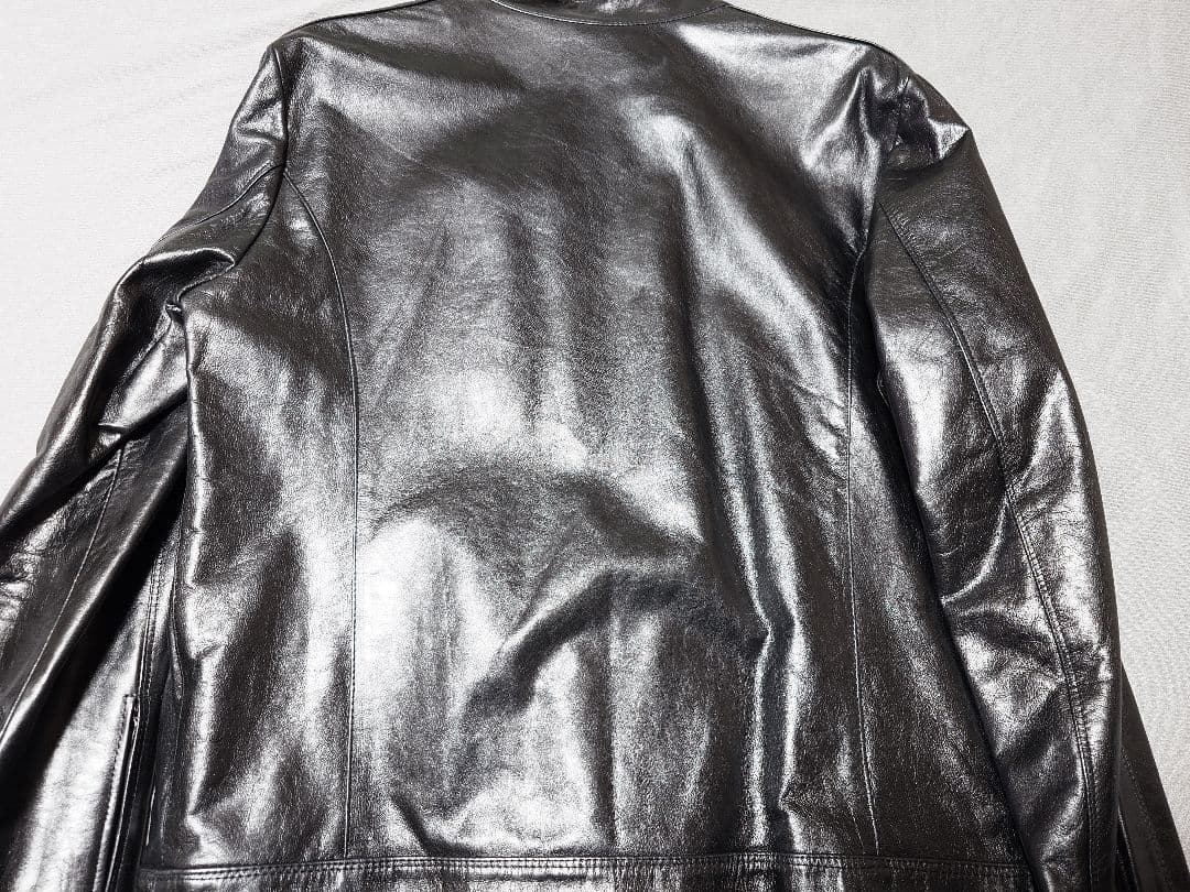 BROTINI シングルライダースジャケット NERO 54/XXL