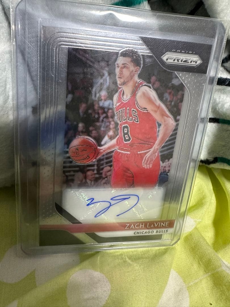 【美品】ザックラビーン　2018 przim 直筆サインカード