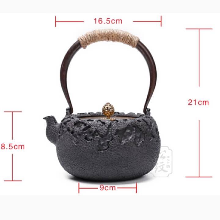 SW 松紋堂 鉄器 急須 伝統工芸 手作り 鉄分補給 鉄瓶　003