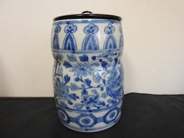 大清嘉慶年製　水指　M１４２０